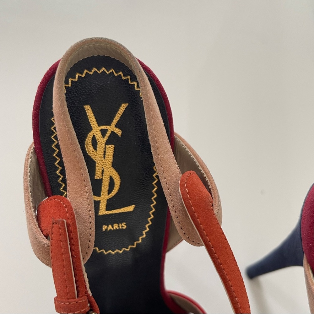 AUTHENTIC YSL TRIBUTE PLATFORM HEELS - Picture 8 of 14